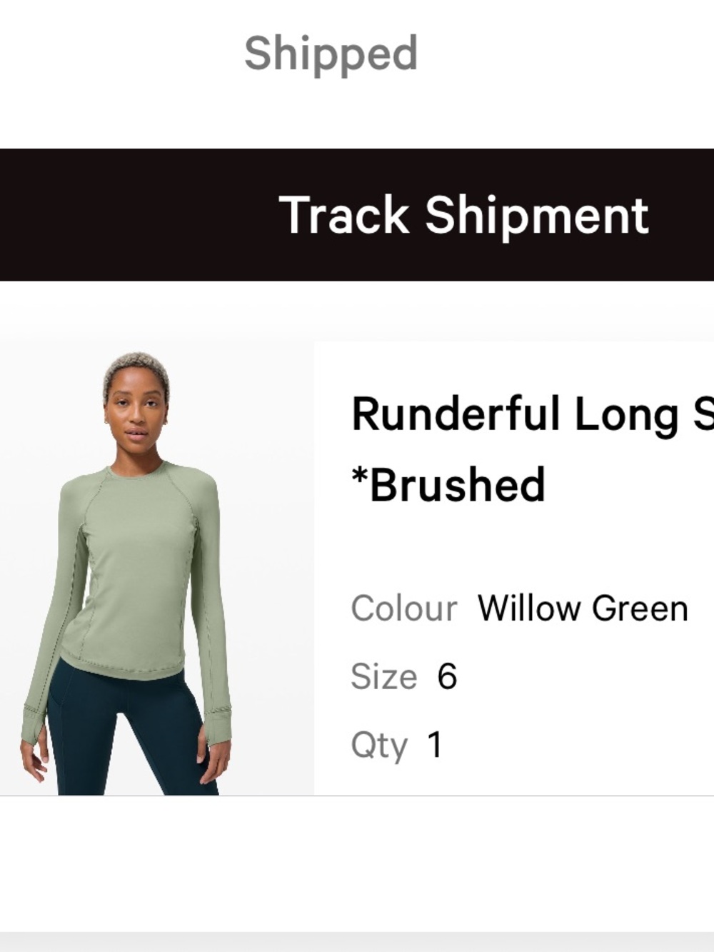 Lululemon Runderful Long Sleeve Rulu - Picture 5 of 5